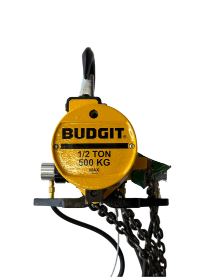 1/2 Ton Air Hoist 20' lift w/ Pendant Control - Made in USA