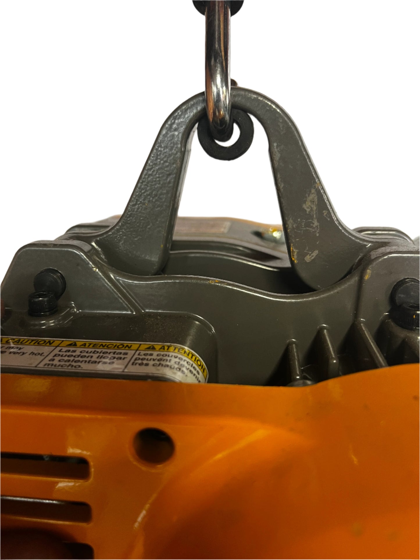 MTC Crane 1 Ton Electric Chain Hoist, 480V 3-phase, 20' Lift Height, VFD, Pendant with Emergency Stop
