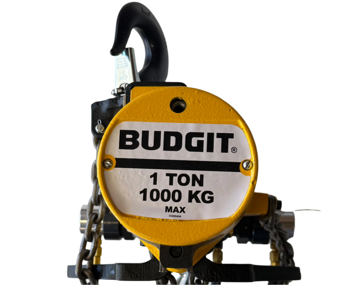 1 Ton Air Hoist 20' Lift Pendant Control - Made in USA