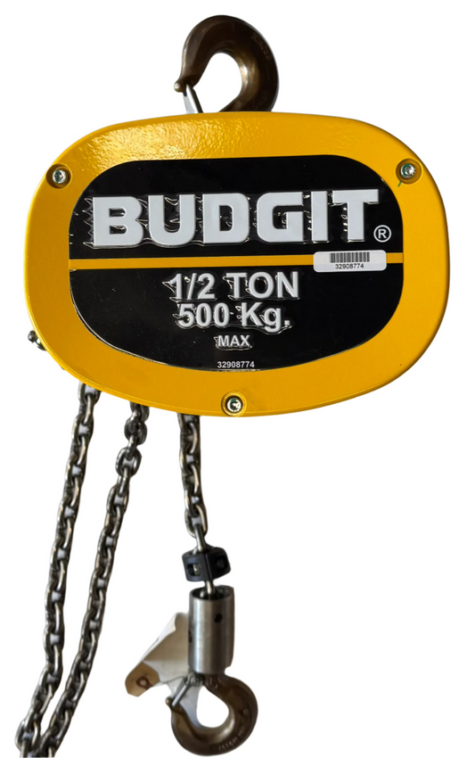 1/2 Ton Spark-Resistant Air Hoist 16 ft/min 10ft Lift - Made in USA