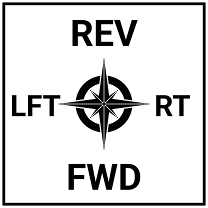 Compass sticker design A